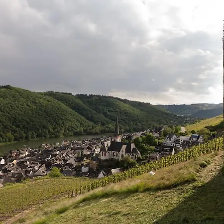 Appartamento Mosel Panorama Auf Burg Coraidelstein Klotten